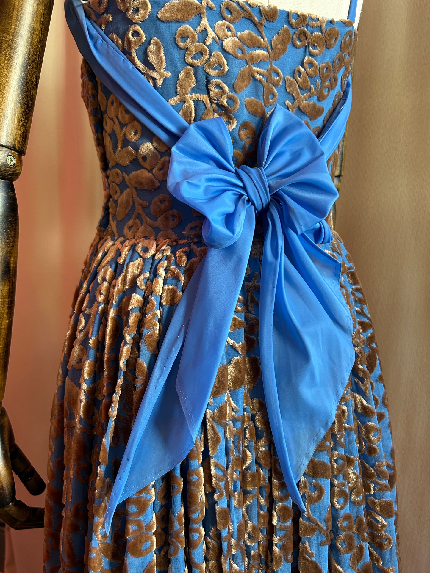 Devoré Velvet Gown