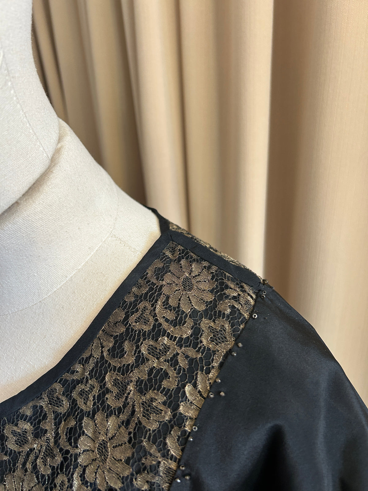 20s Lamé Tabard Top