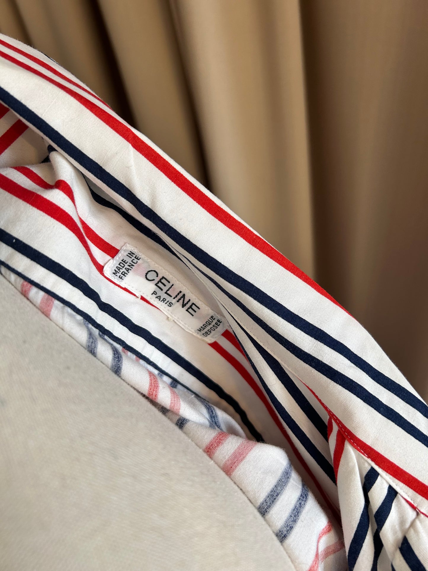 Celine Striped Shirtdress