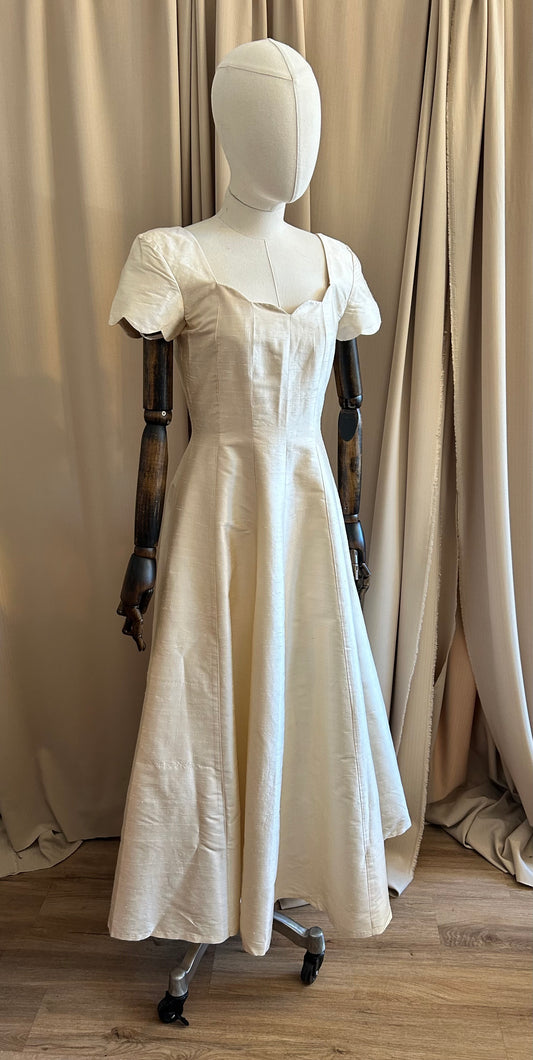 Silk Bridal Gown