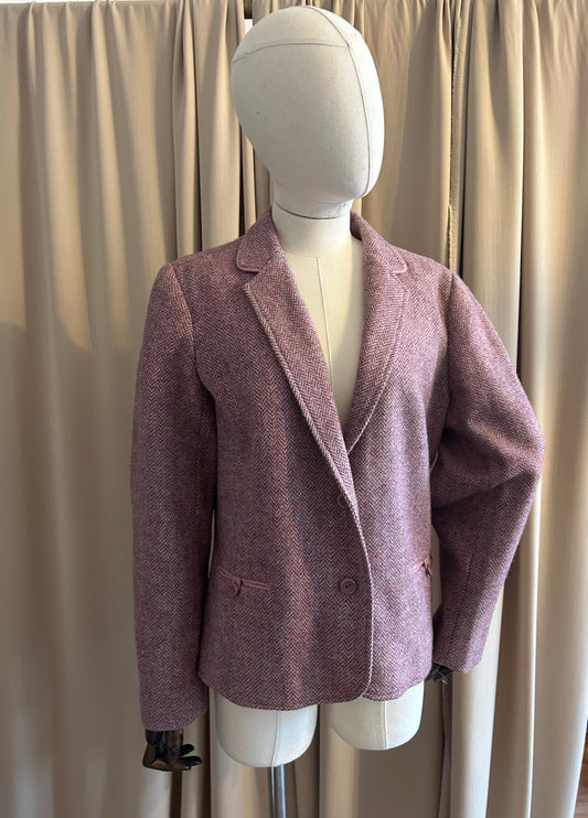 Pink Scottish Wool Blazer
