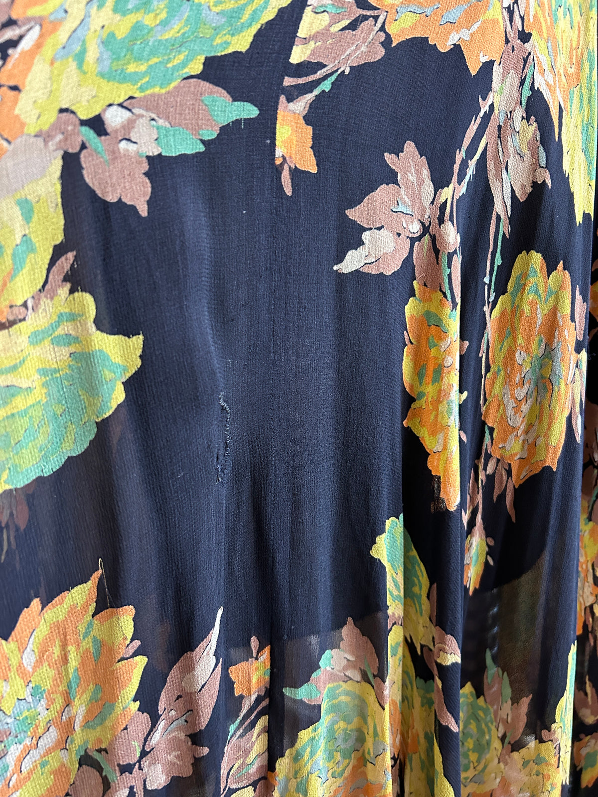20s Floral Dress