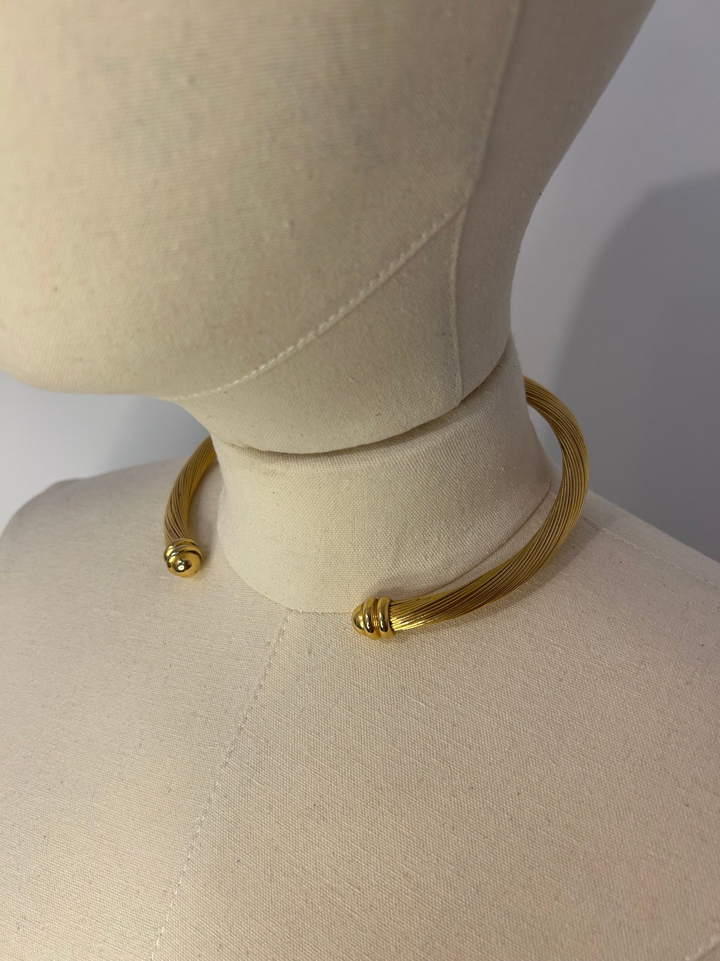 Gold Tone Choker