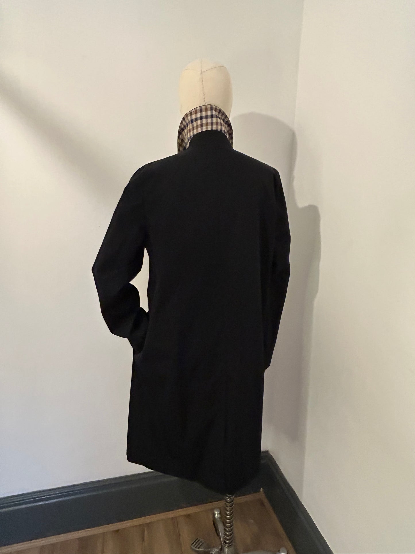 Black Aquascutum Trench