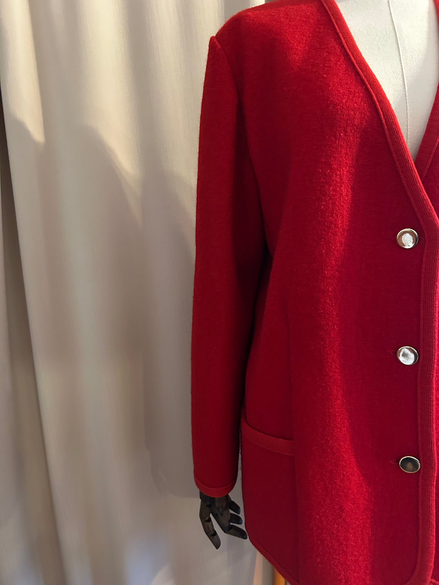 Scottish Red Cardigan