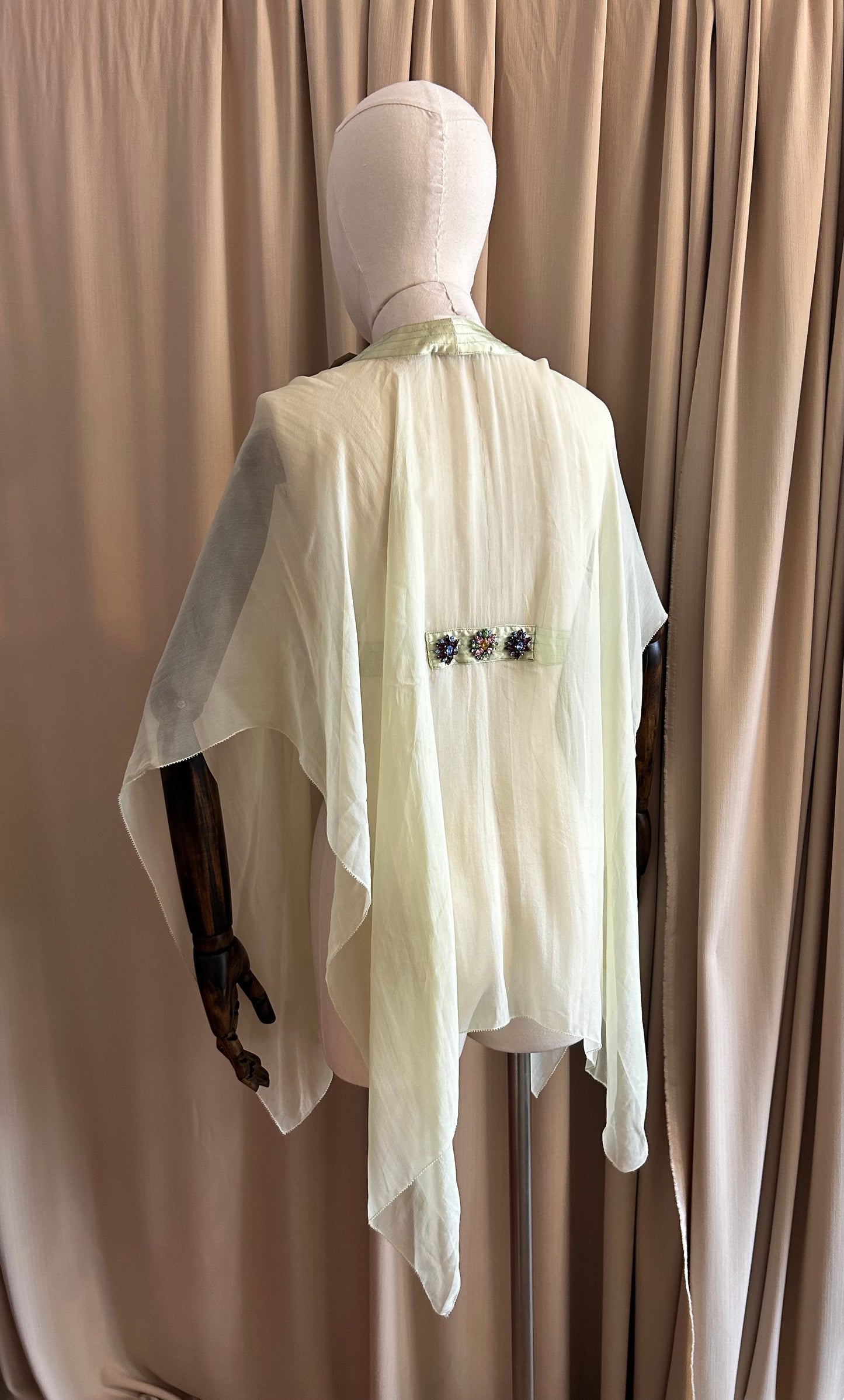 Lime Chiffon Wrap