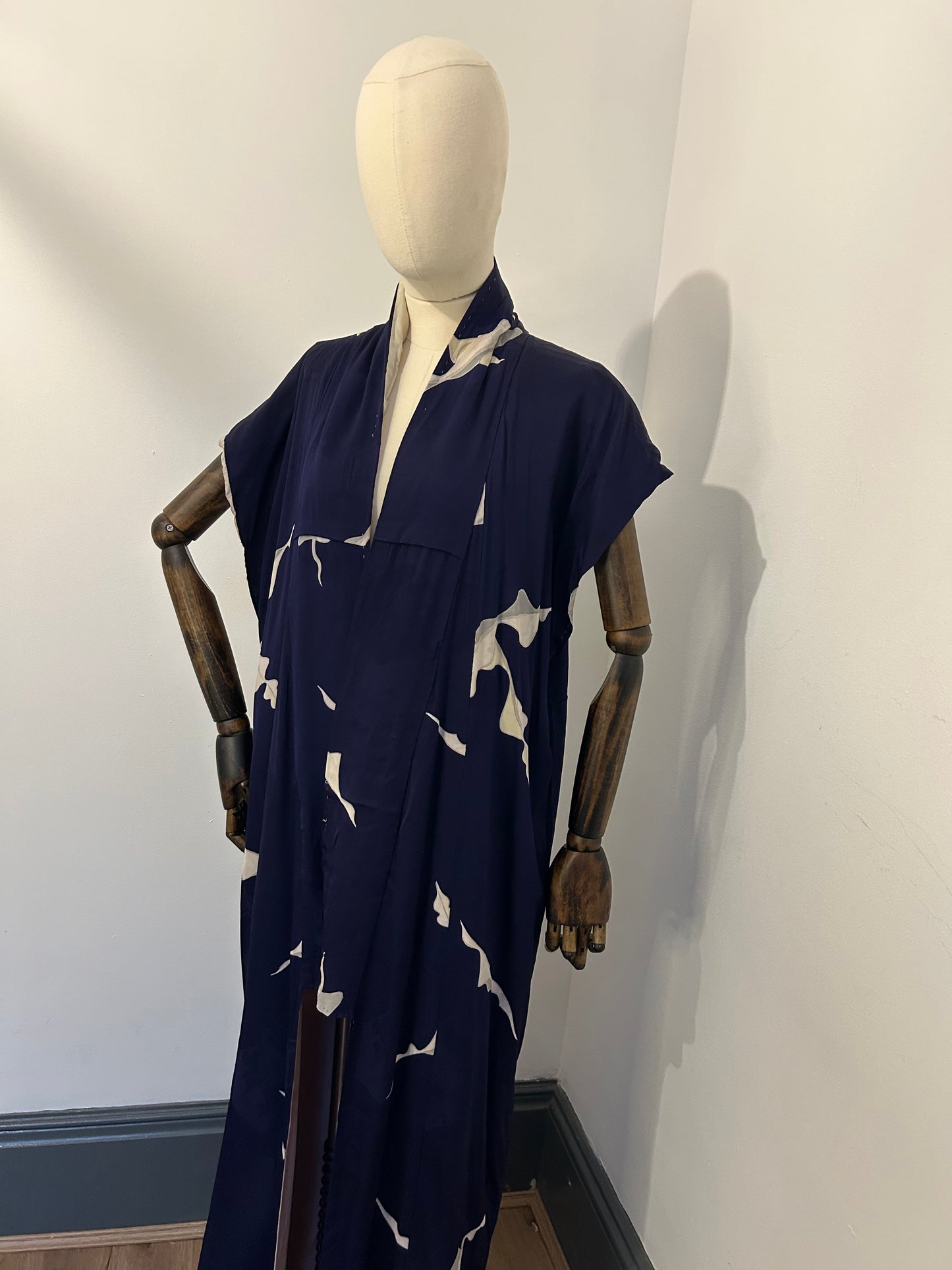 Pure Silk Sleeveless kimono Jacket