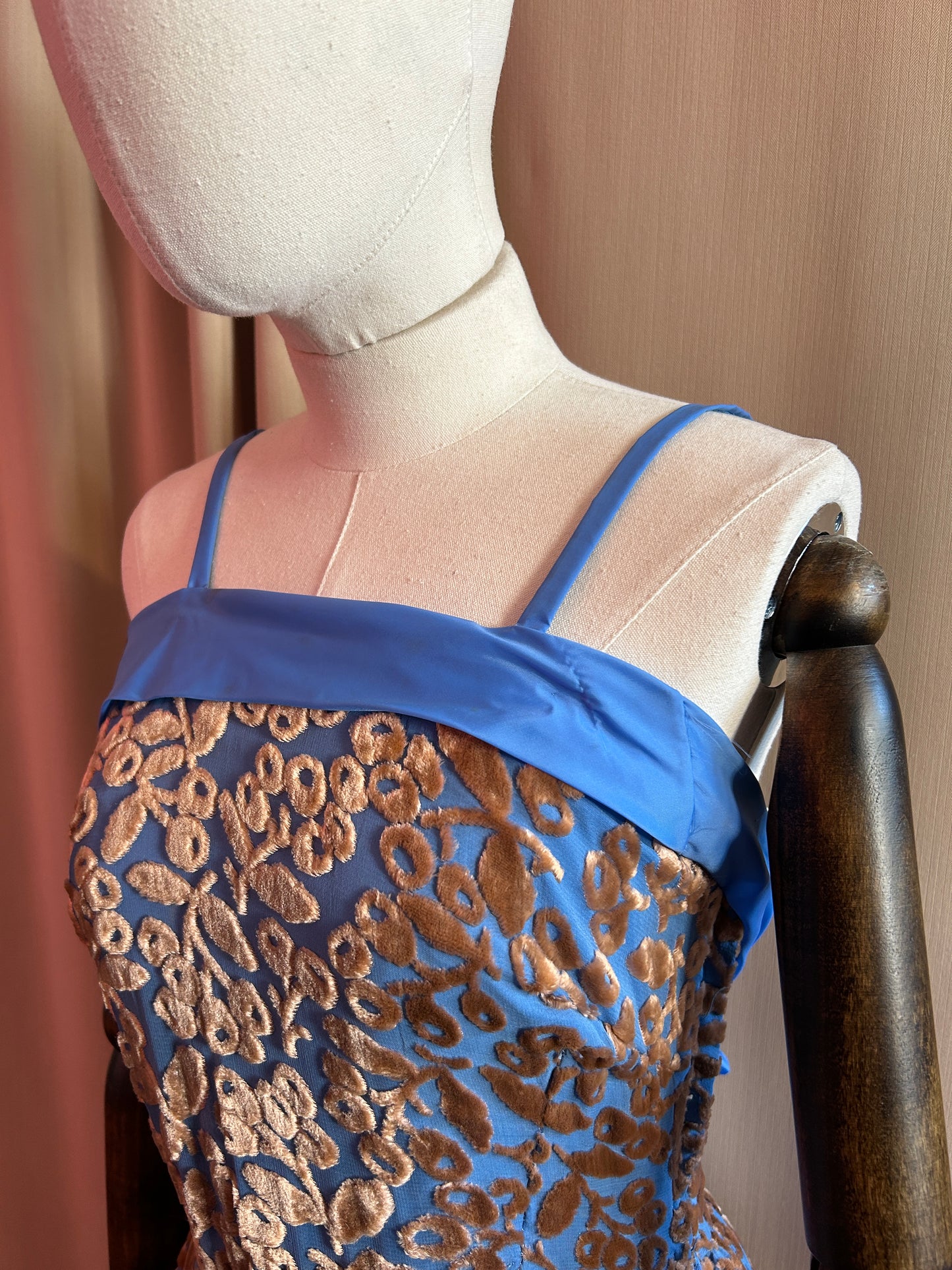 Devoré Velvet Gown