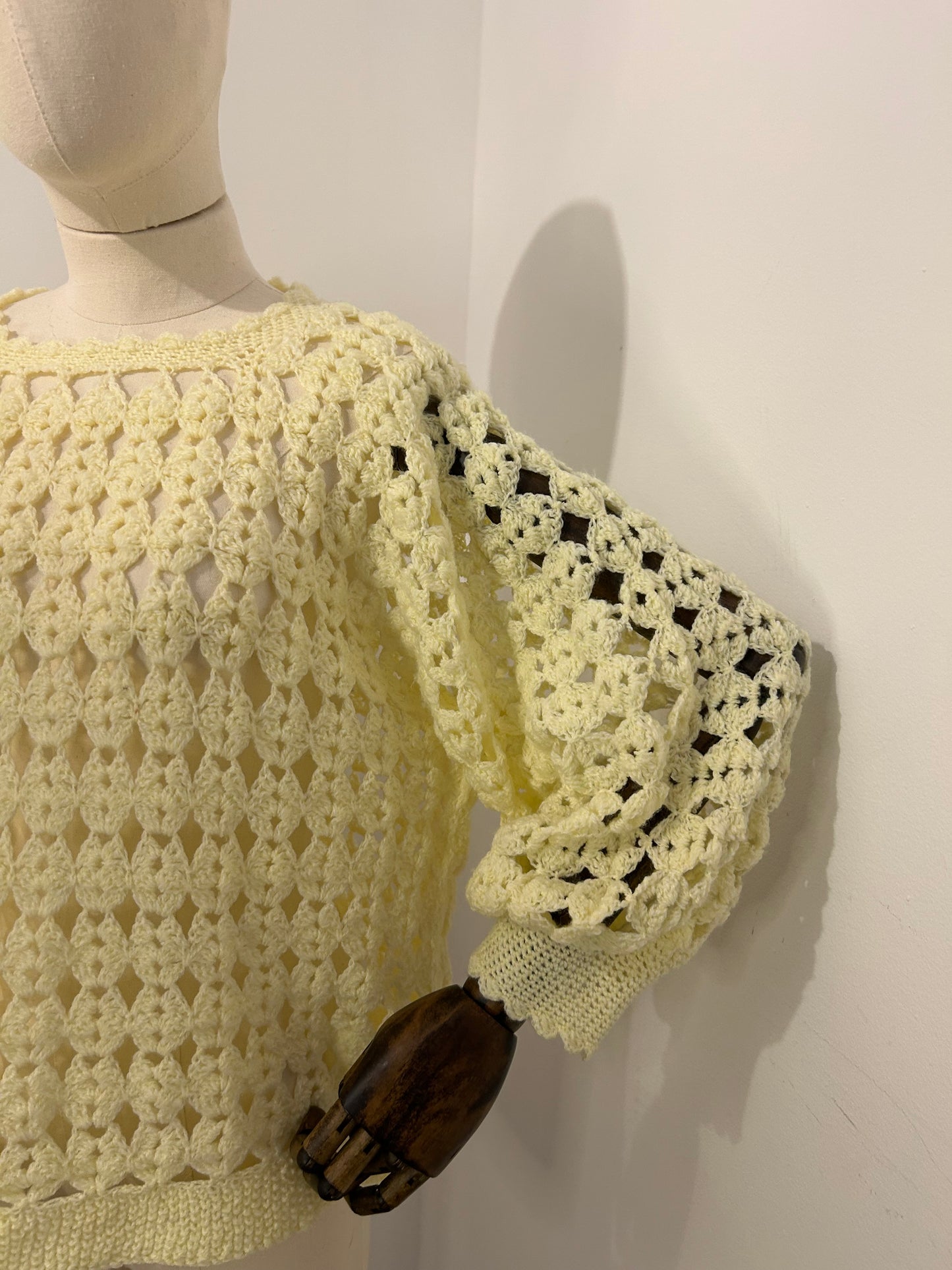 Lemon Crochet Jumper