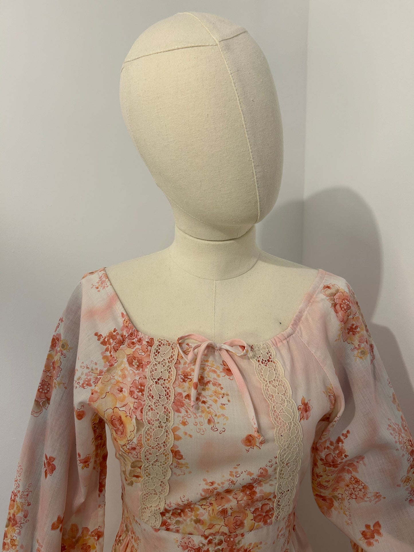 Floral Long Tiered Dress