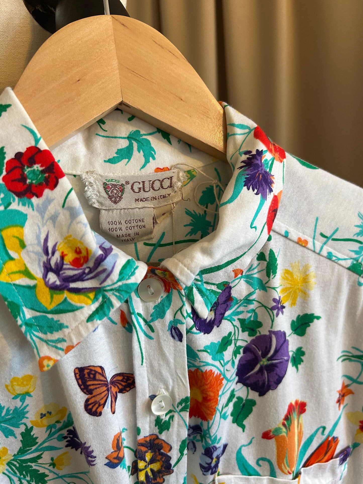 Gucci Floral Print Shirt