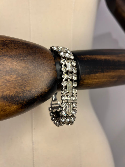 Diamanté Art Deco Style Bracelet