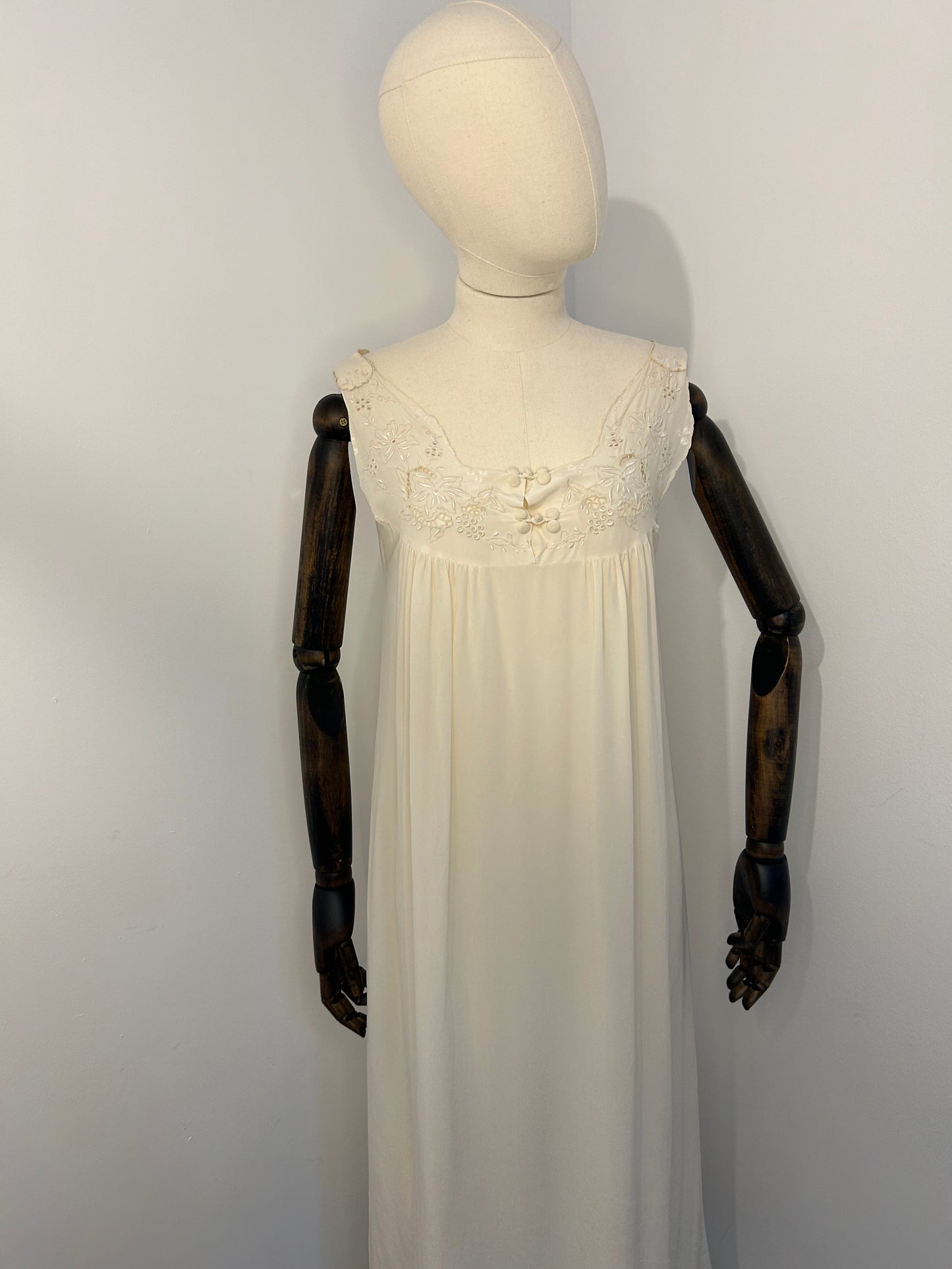 Antique Silk Nightgown