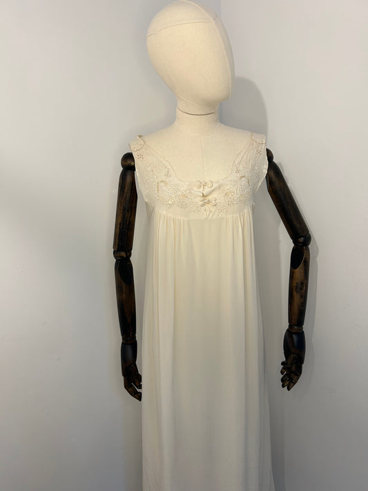 Antique Silk Nightgown