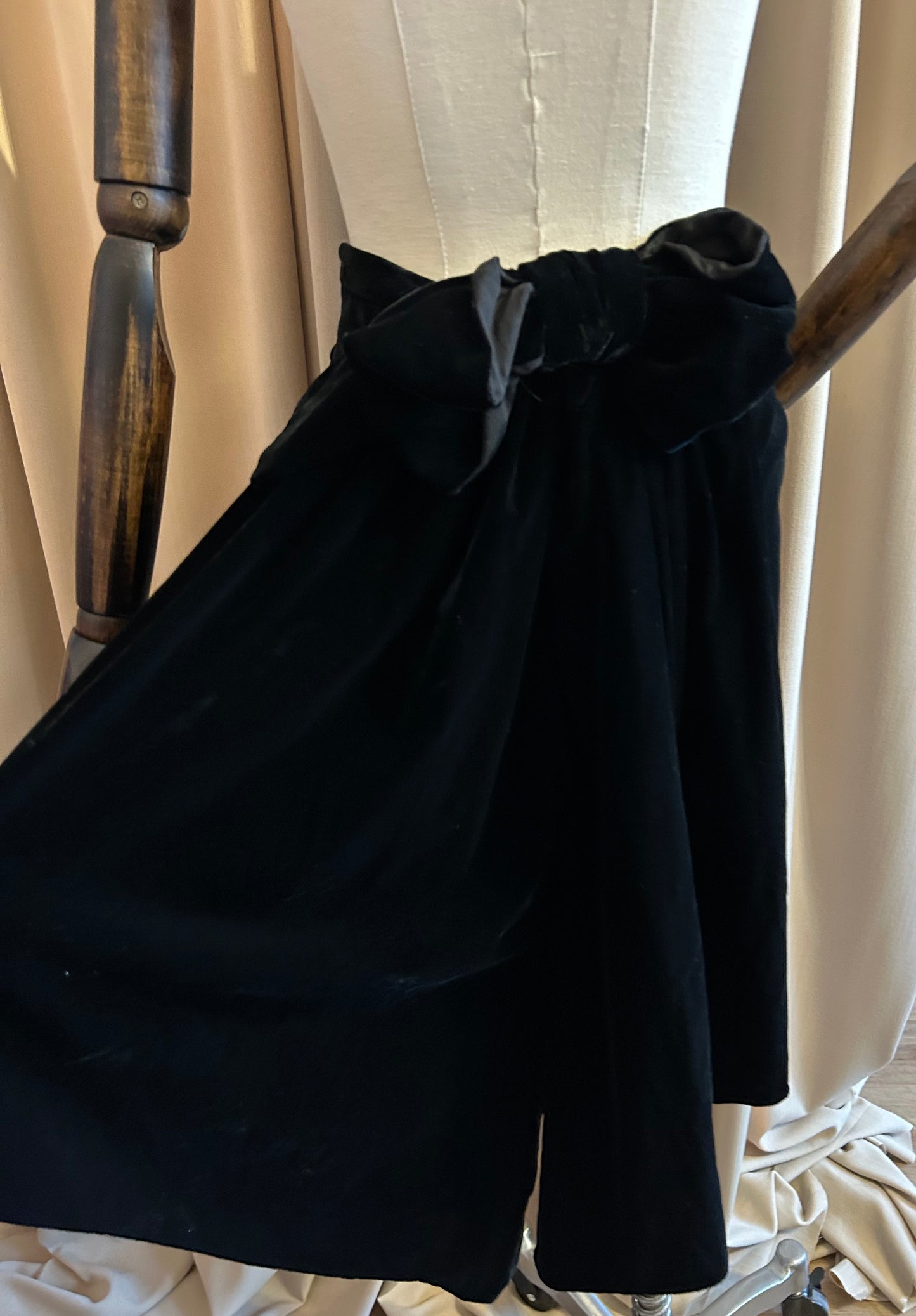 Jean Paul Gaultier Velvet Skirt