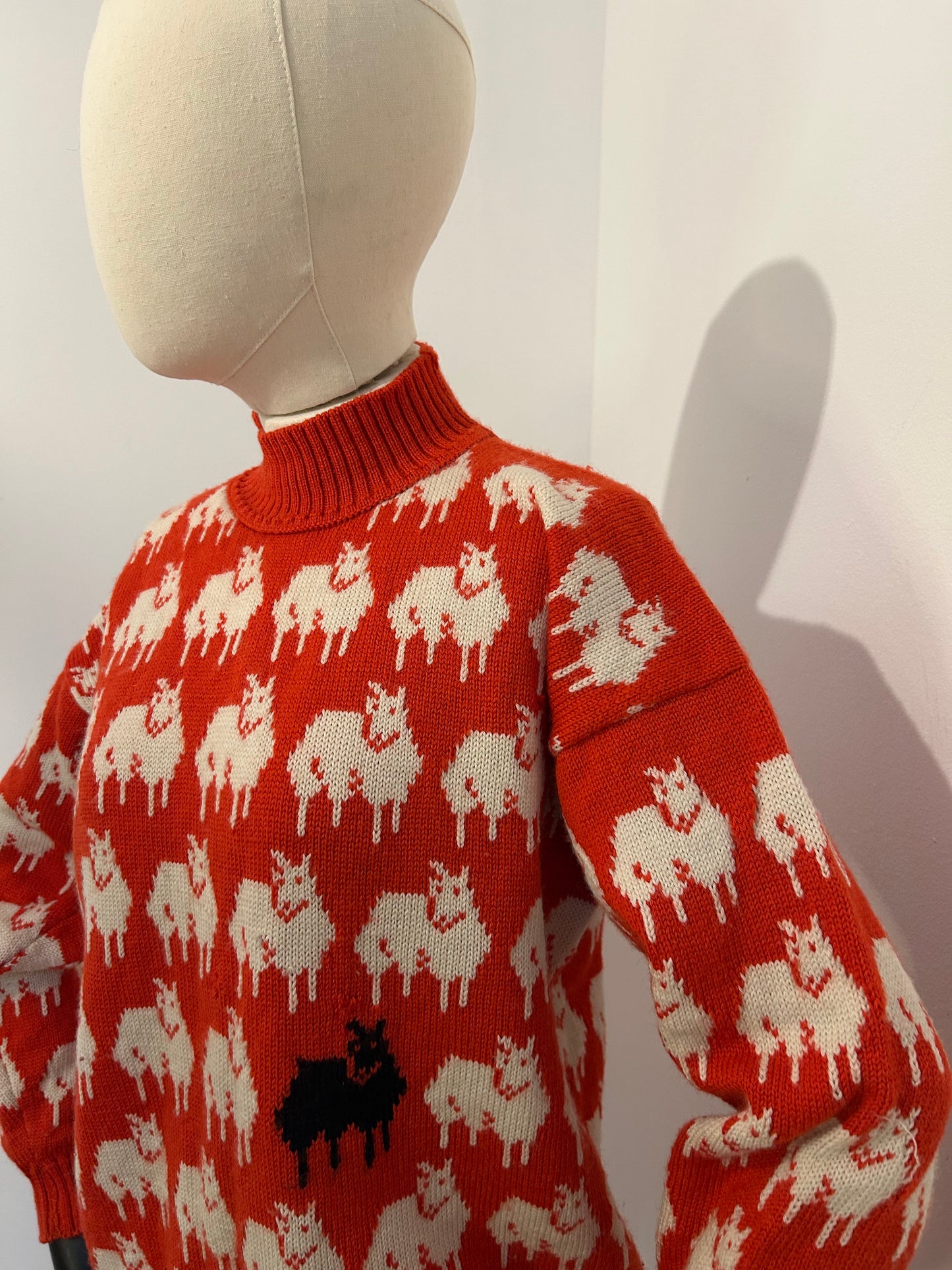 Lady Diana's Black Sheep Jumper