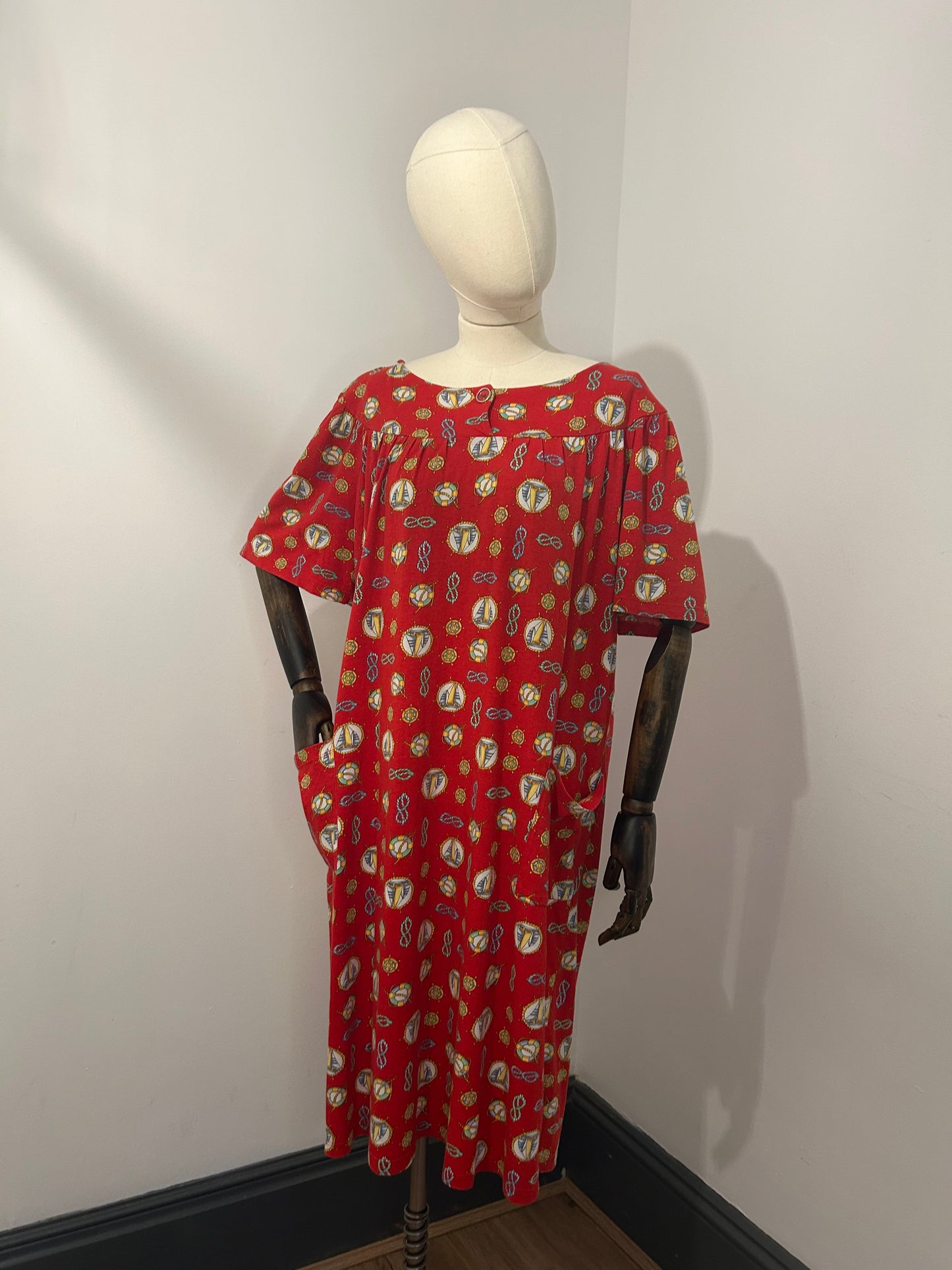 Nautical Smock Dress