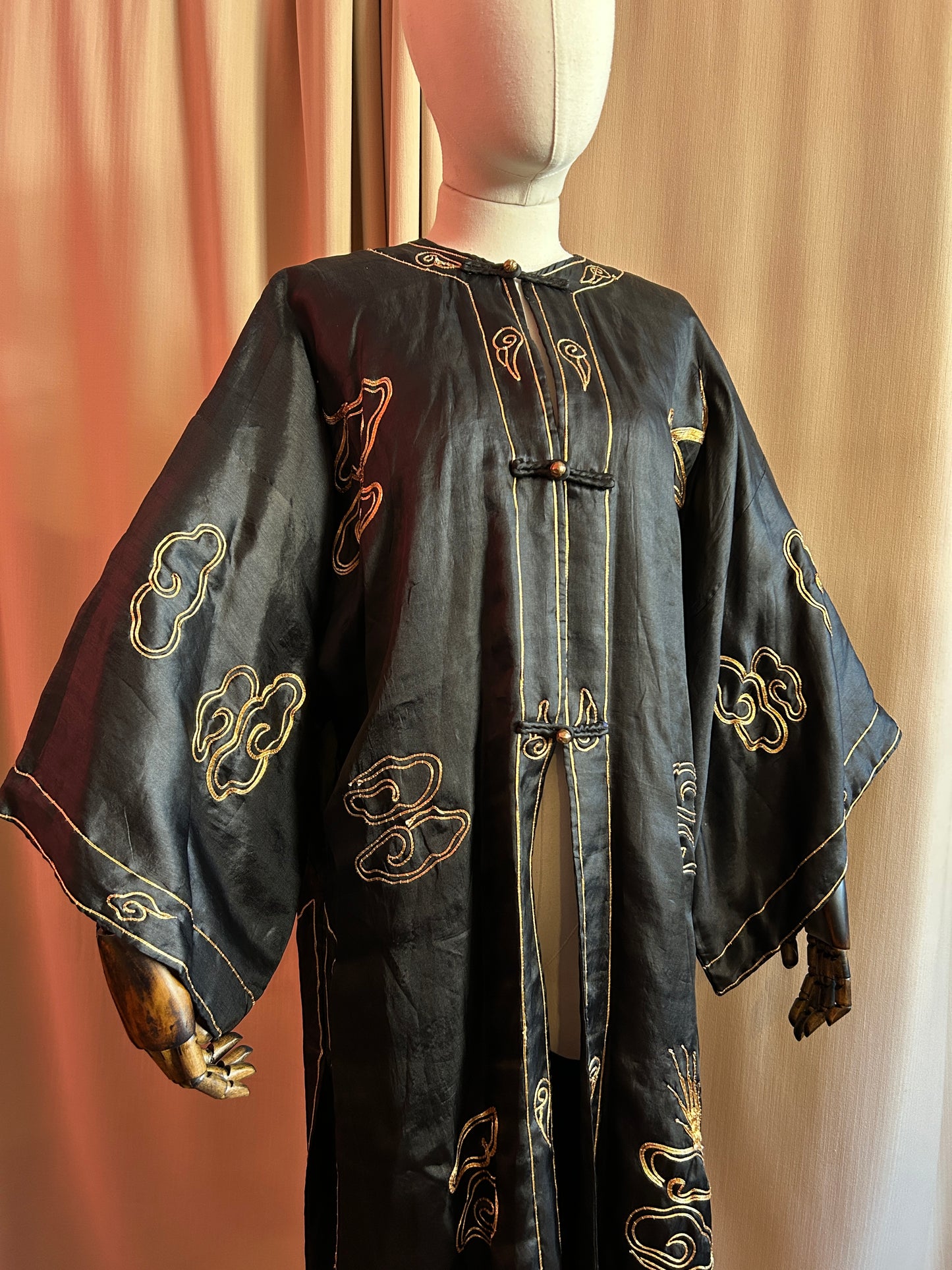 Silk Embroidered Robe
