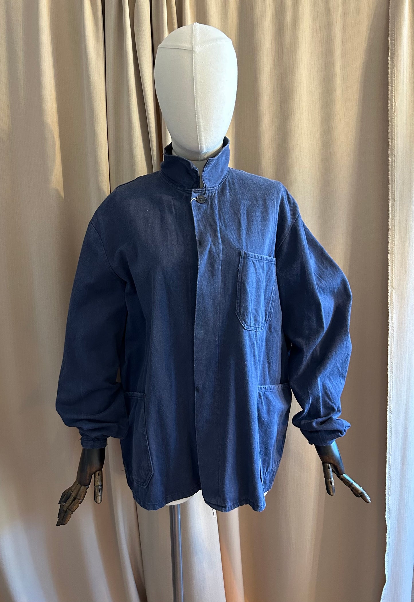 Distressed French Workwear Jacket