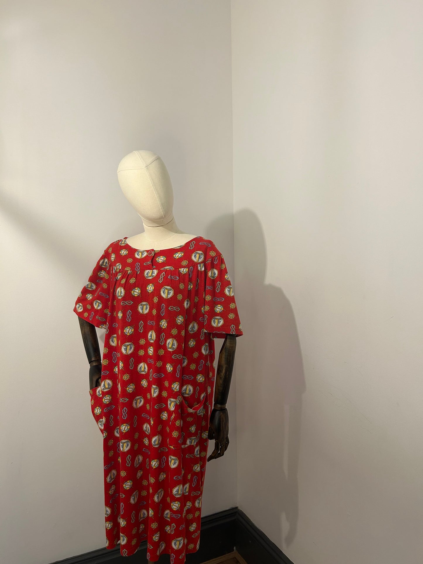 Nautical Smock Dress