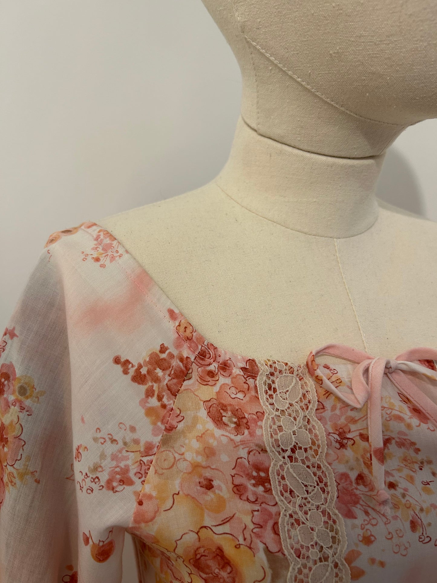 Floral Long Tiered Dress