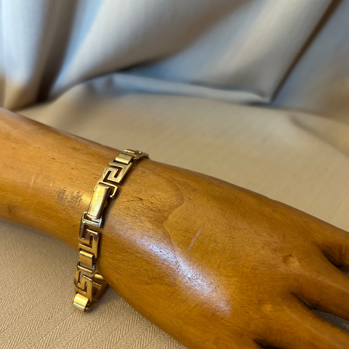 Greek Key Link Bracelet
