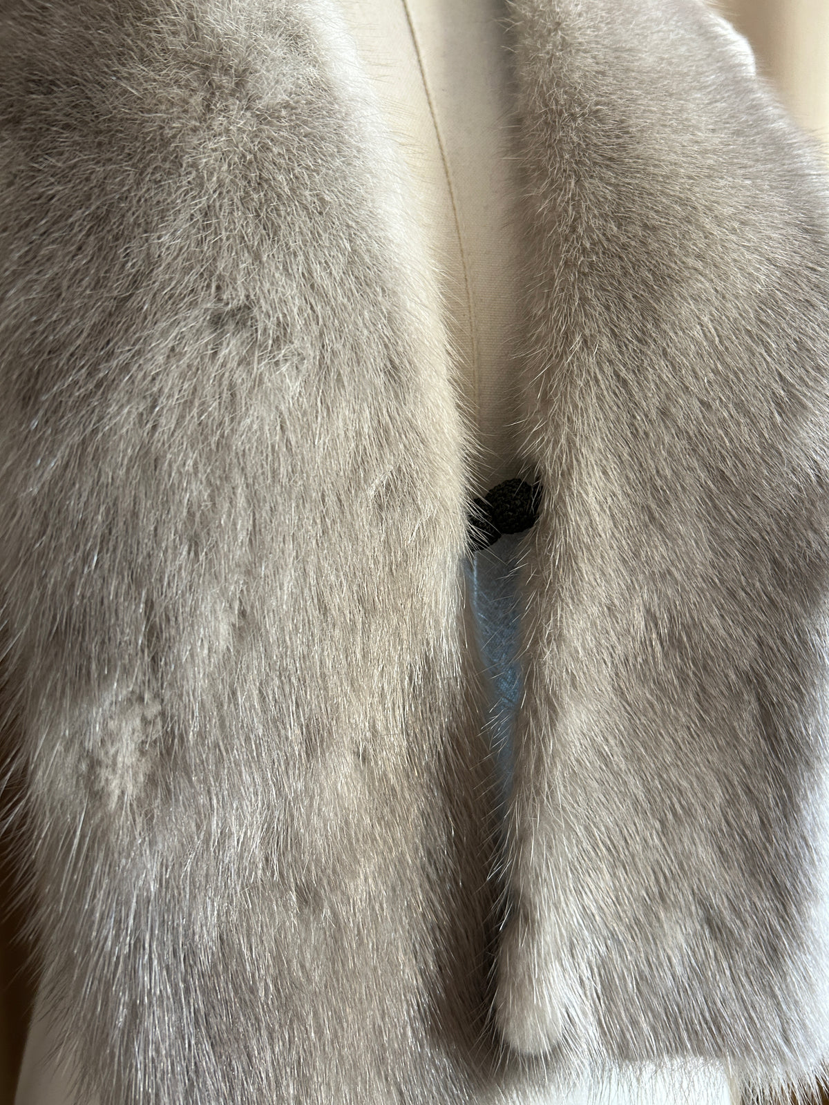 Grey Mink Collar