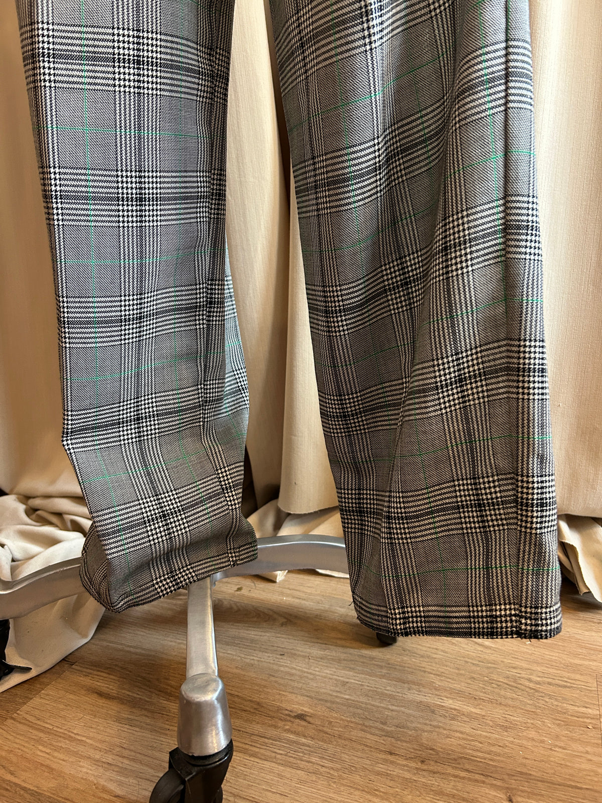 Escada Check Trousers