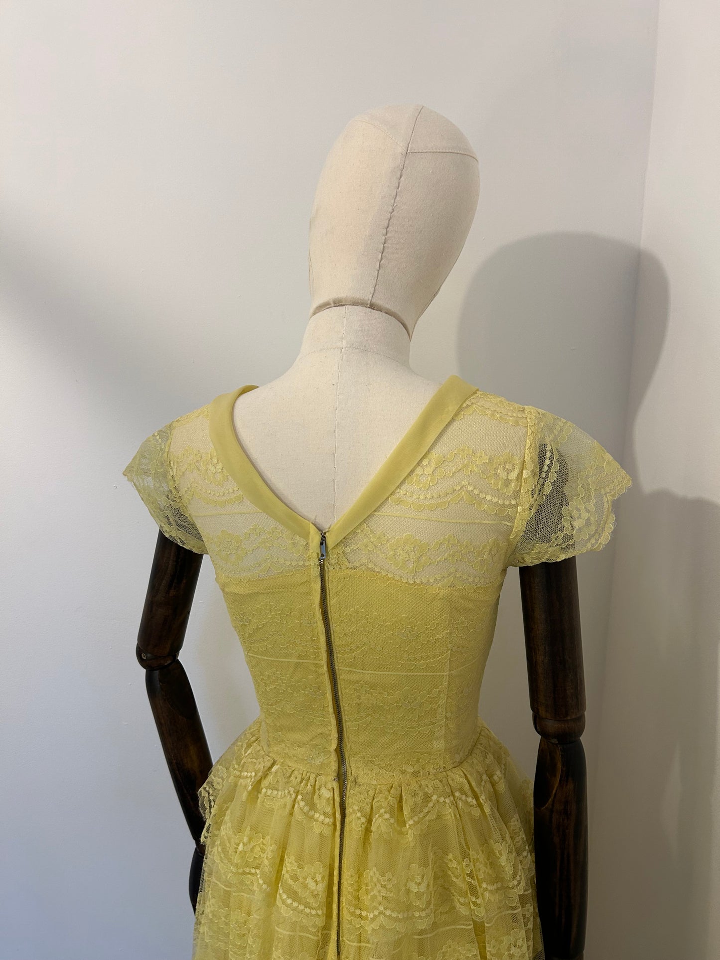 Yellow Lace Dress