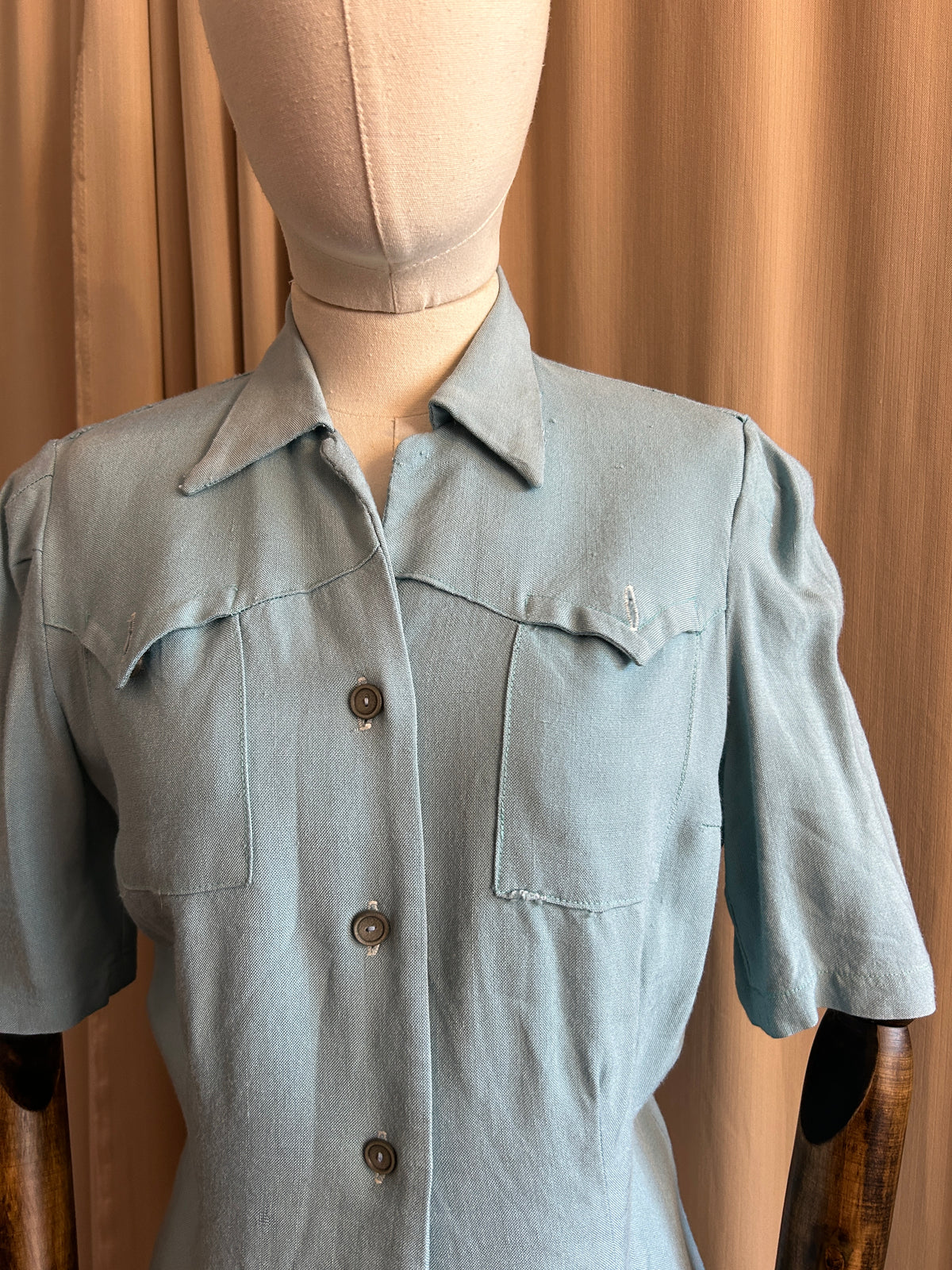 Blue Tailored Shirt