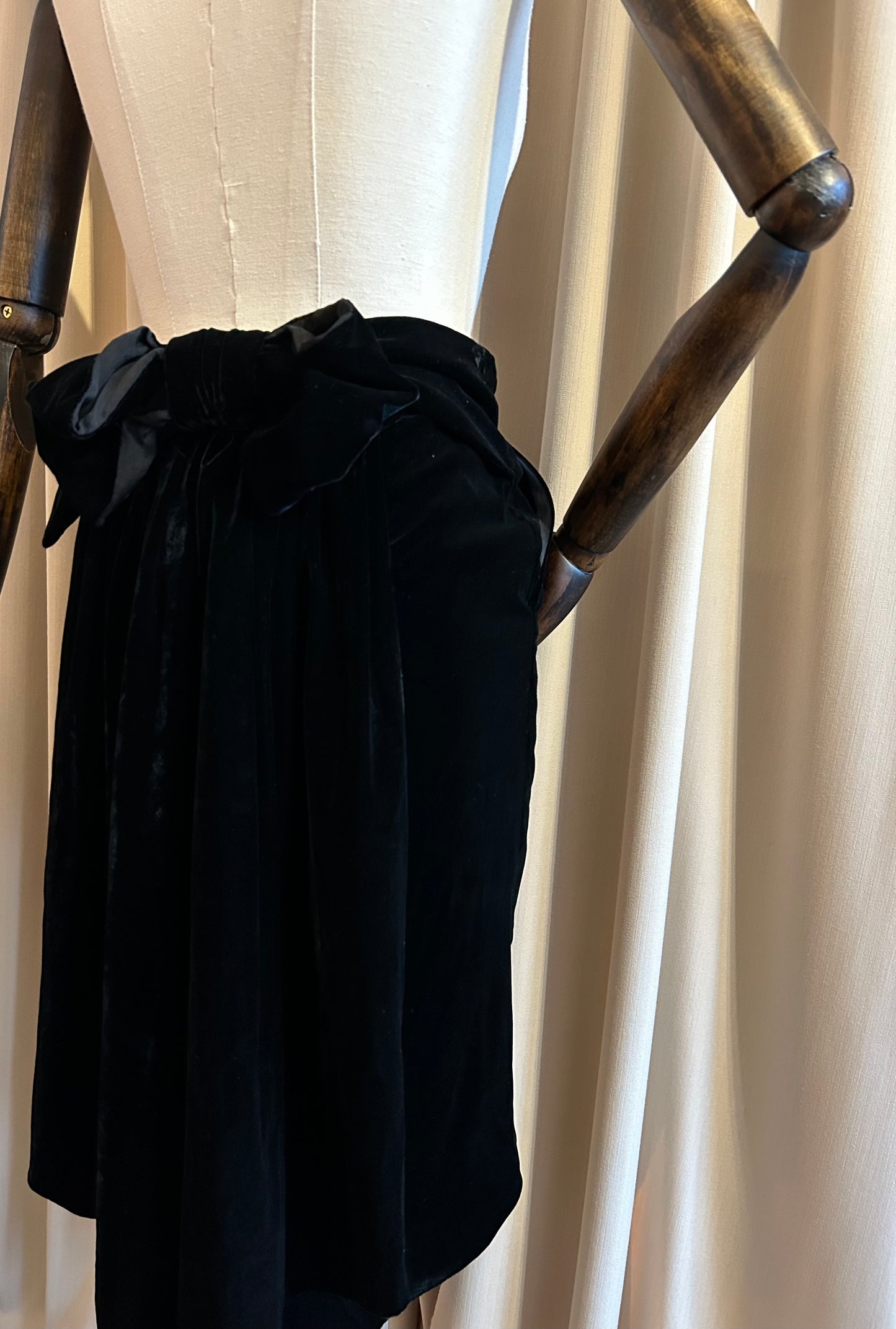 Jean Paul Gaultier Velvet Skirt