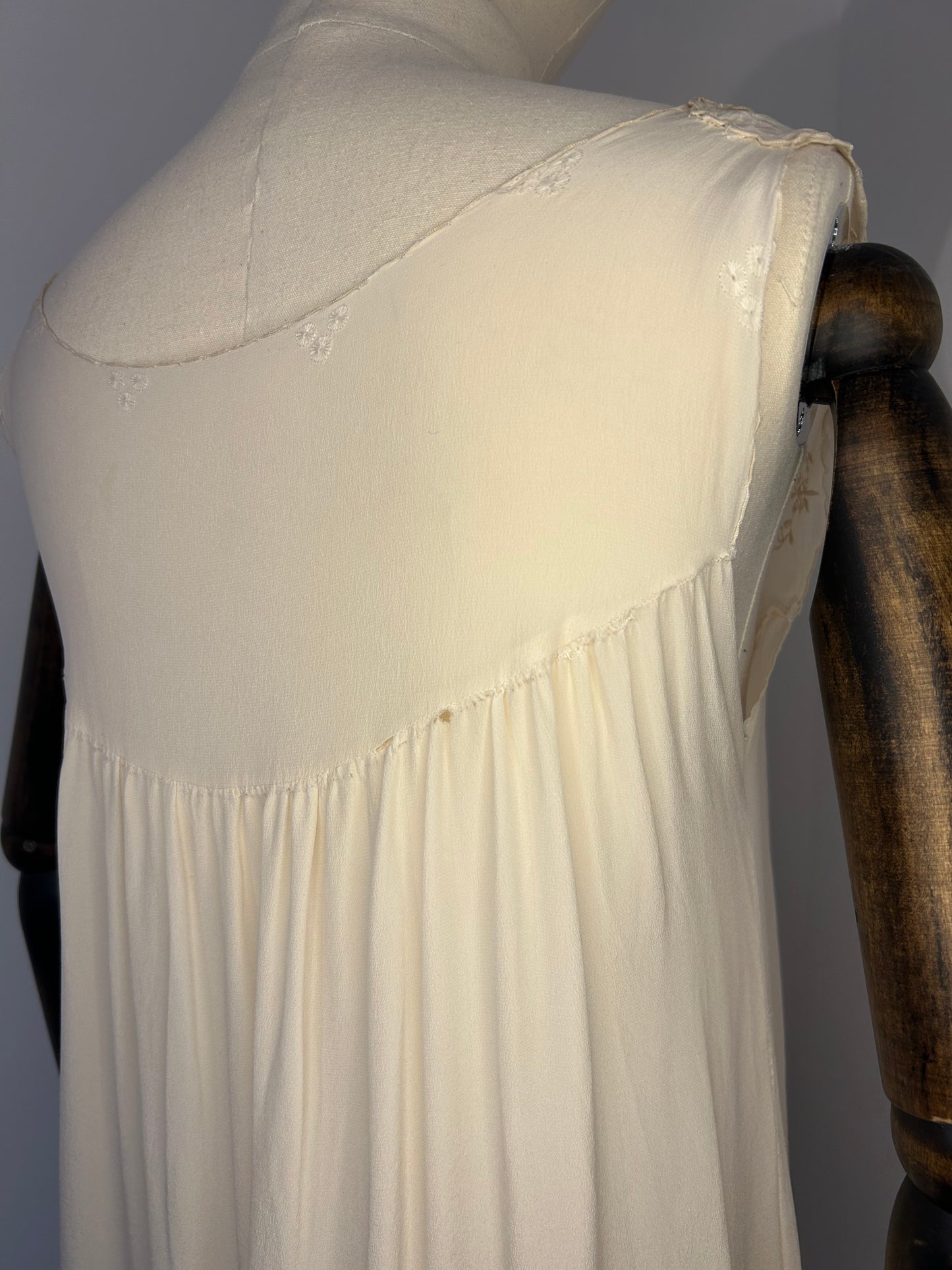 Antique Silk Nightgown
