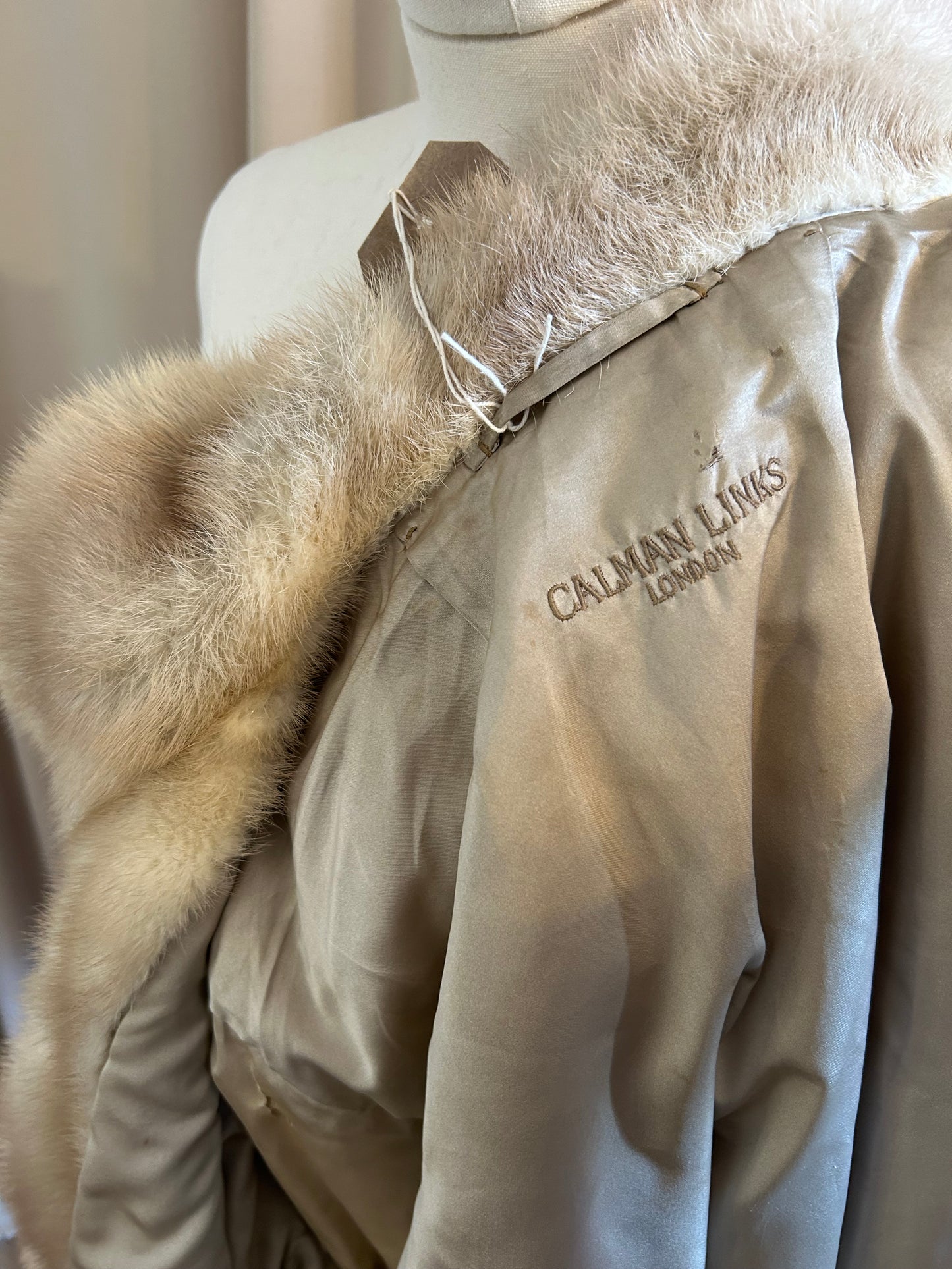 Calman Links Mink Fur Jacket