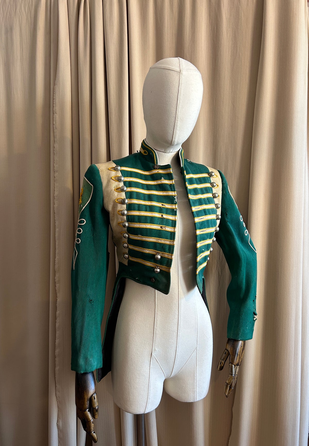 Distressed Band Jacket