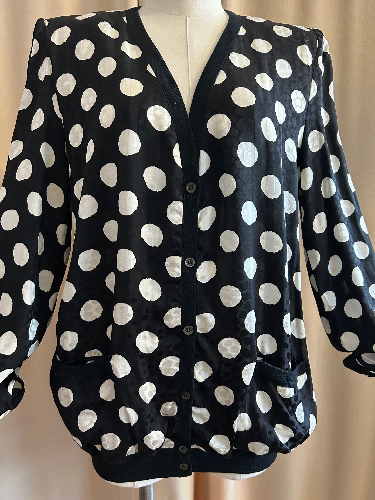 Valentino Silk Cardigan