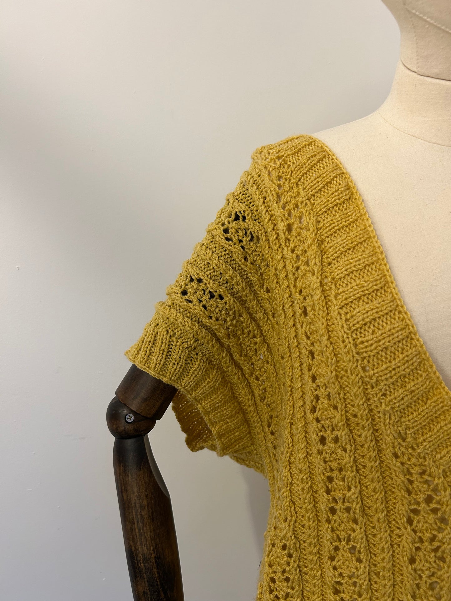 Golden Knitted Tank