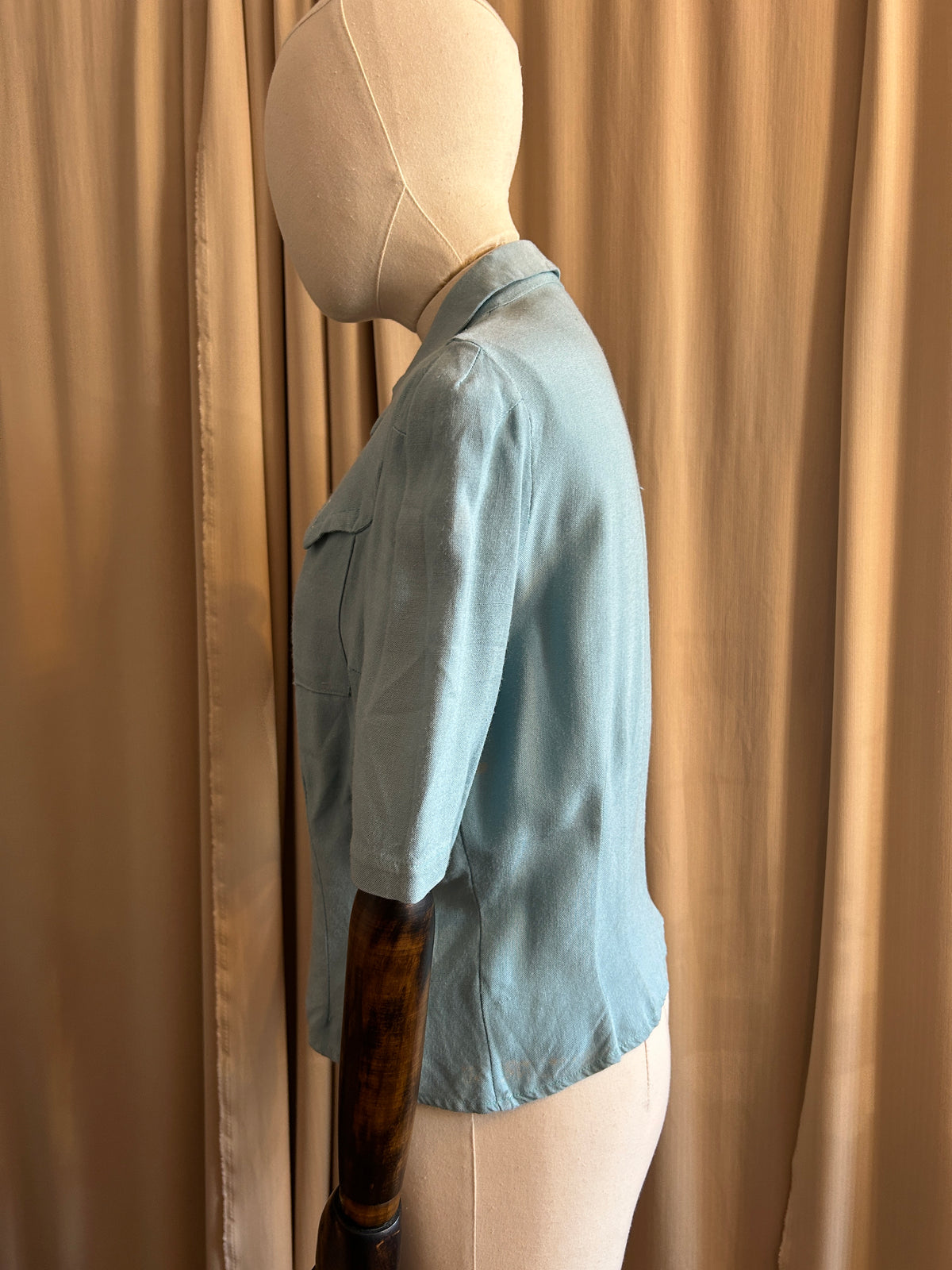 Blue Tailored Shirt