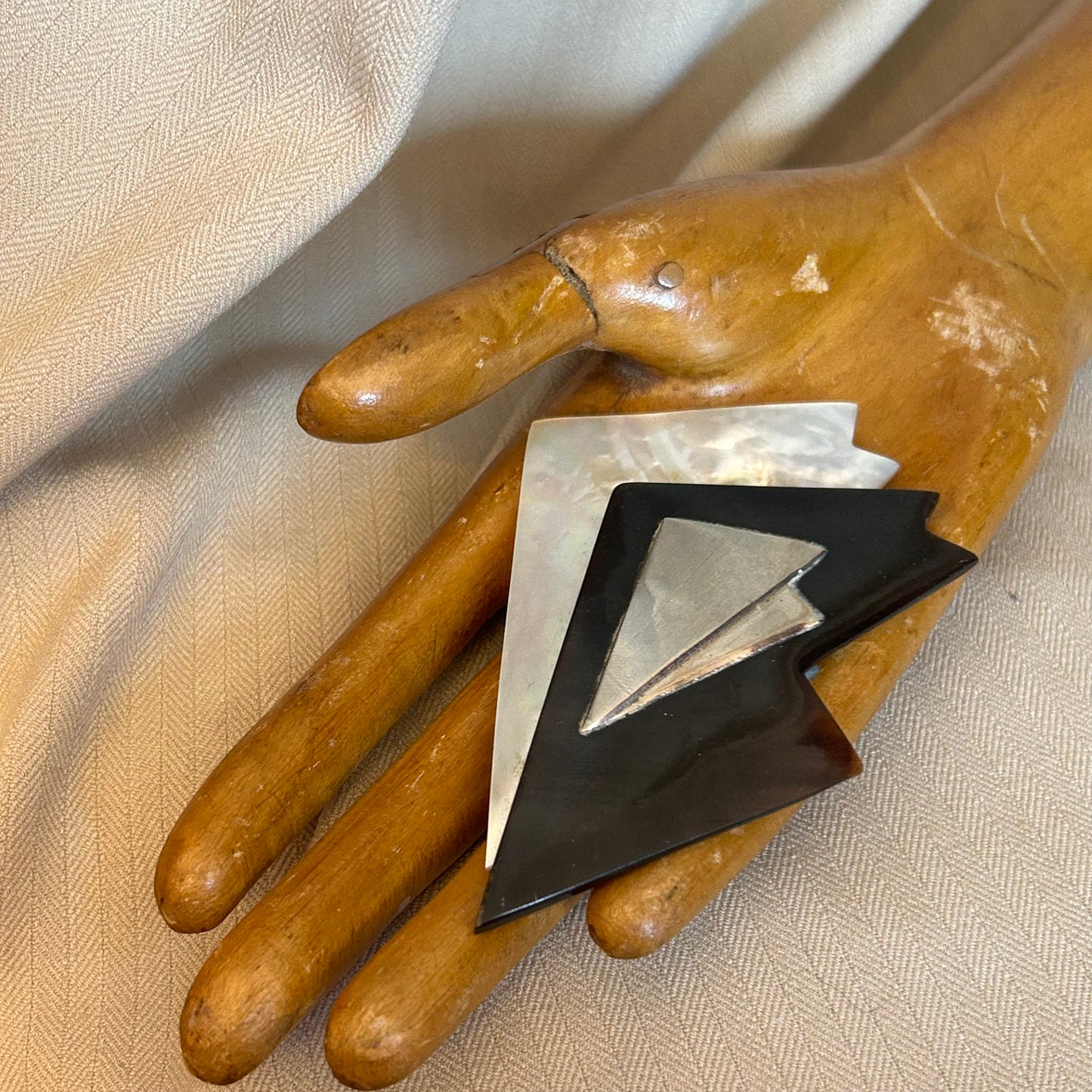 Statement Modernist Brooch