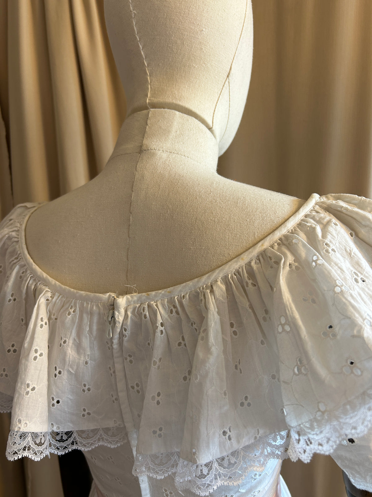 Brodierie Anglais Gown