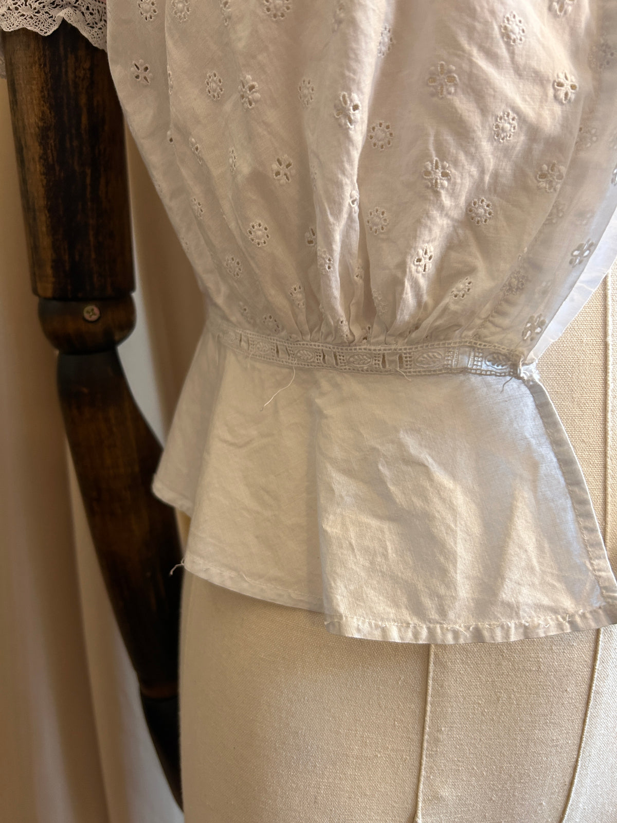 Antique White Blouse