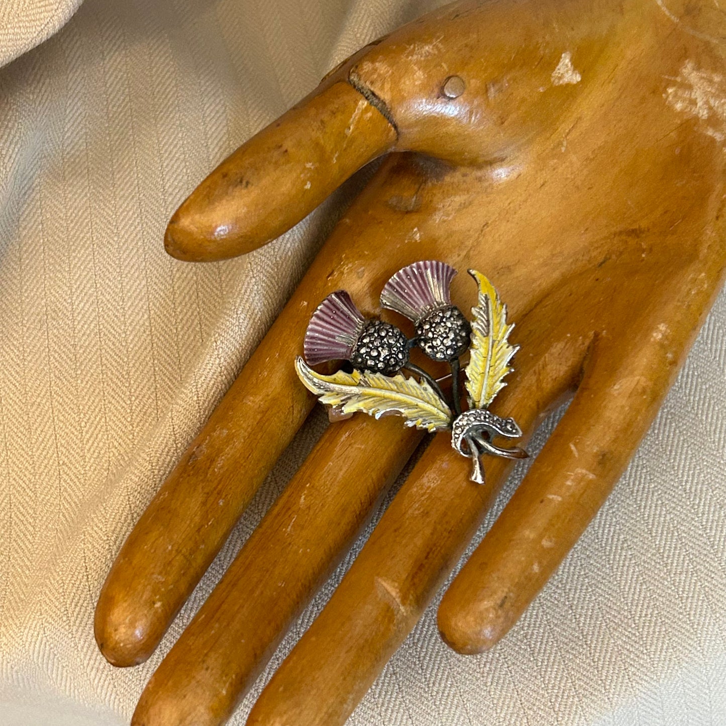 Thistle Brooch