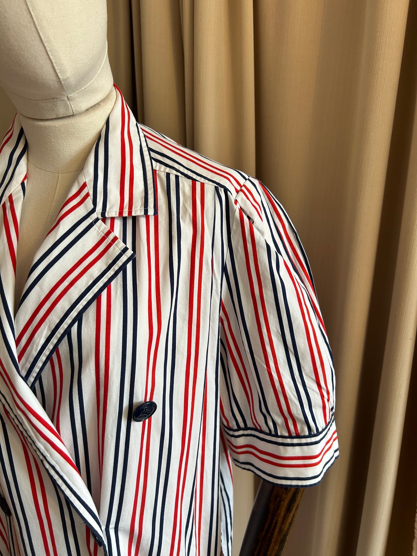 Celine Striped Shirtdress