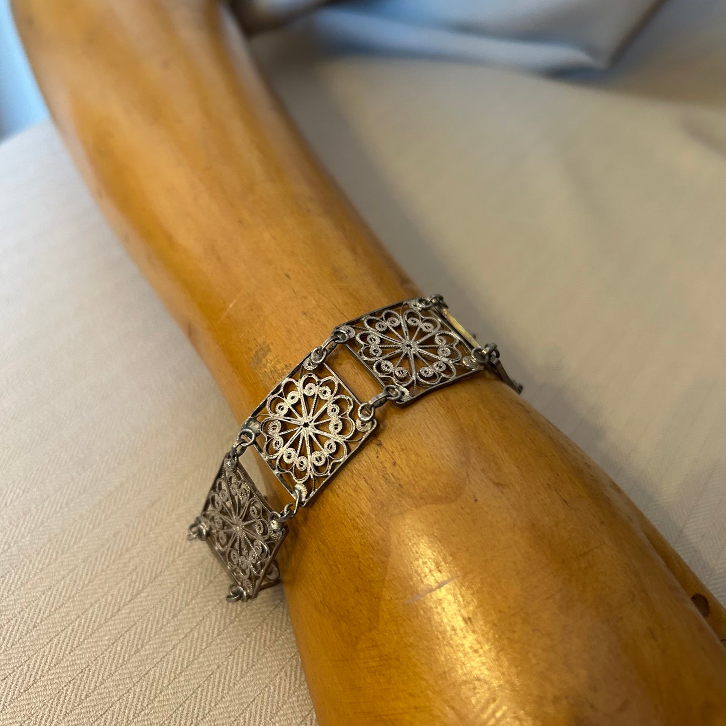 Silver Filigree Bracelet