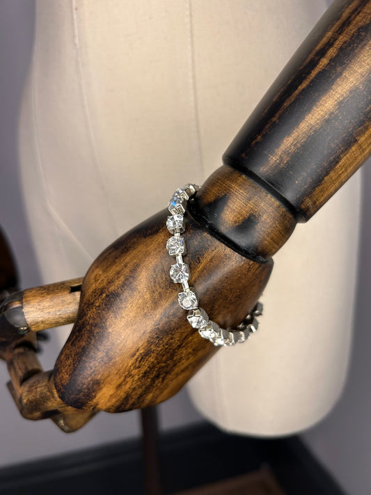 Large Diamanté bracelet
