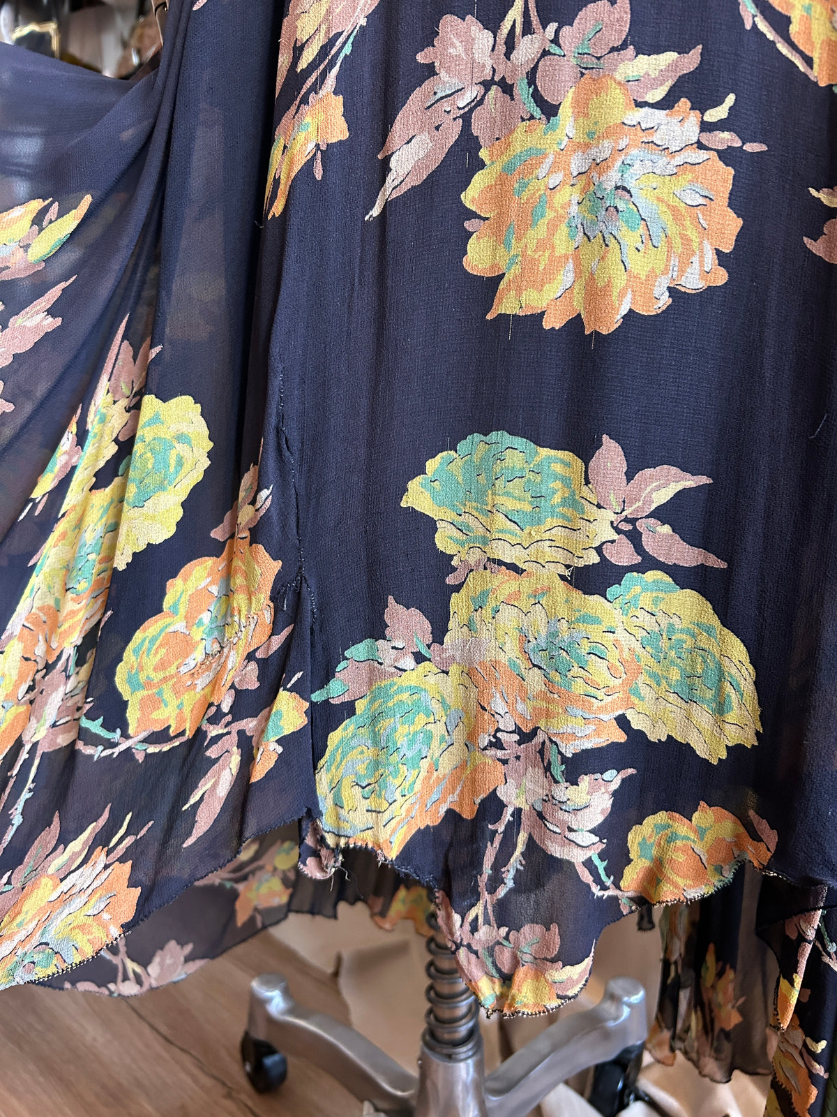 20s Floral Dress