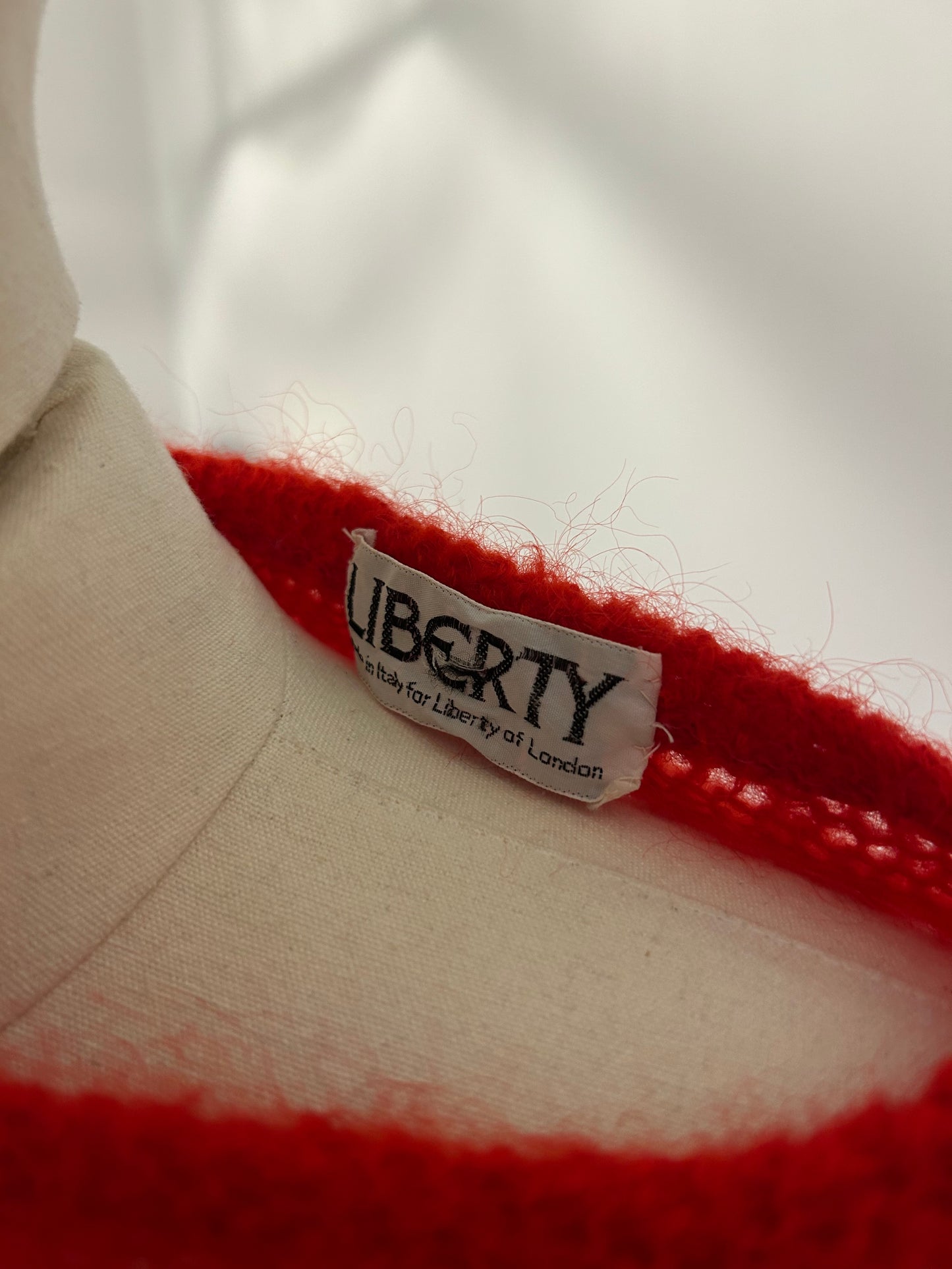 Bright Red Liberty Jumper
