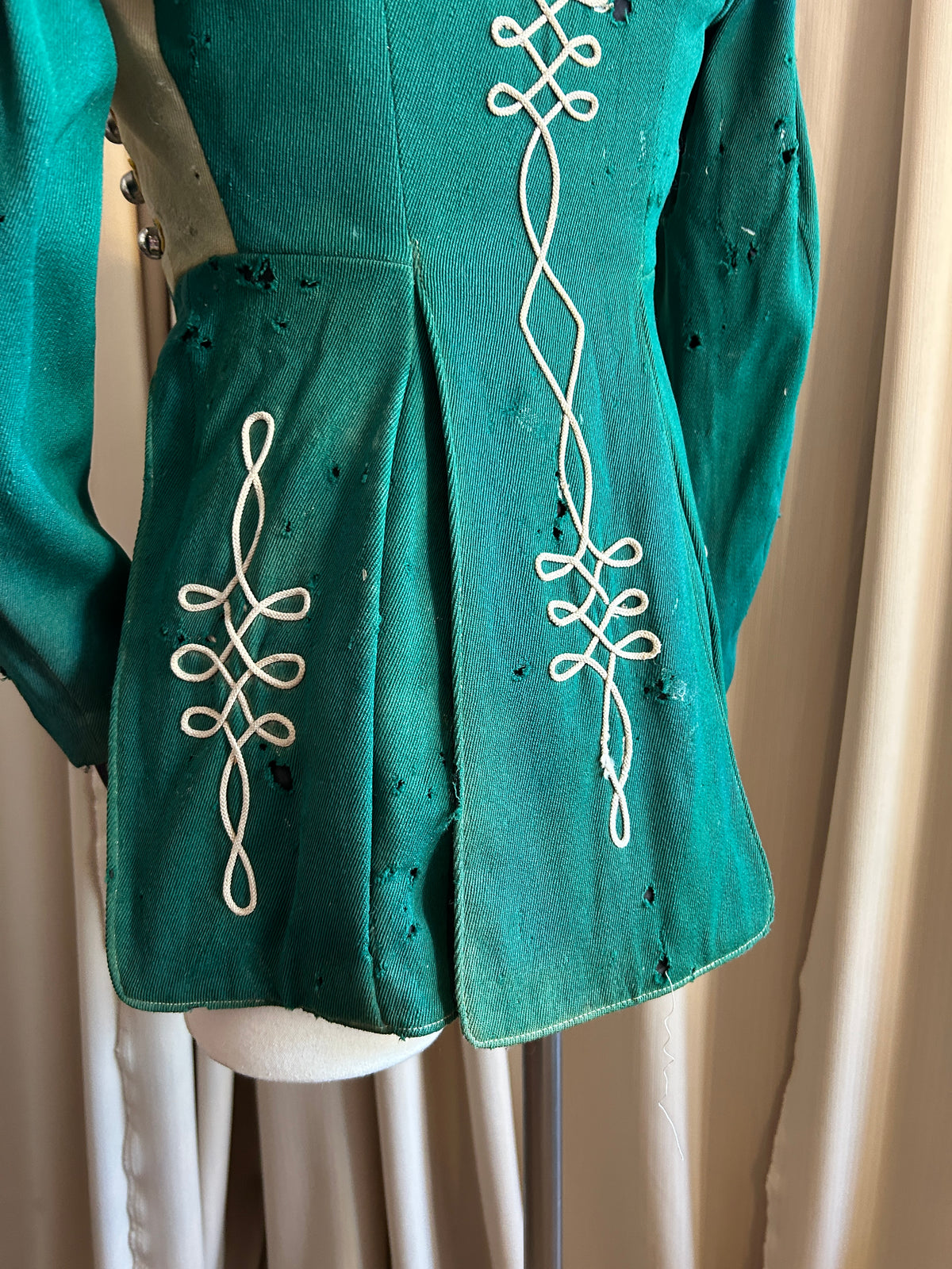 Distressed Band Jacket