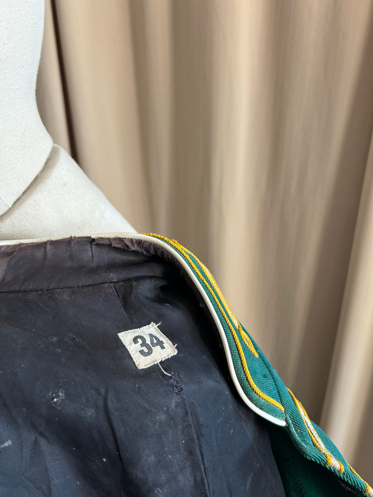 Distressed Band Jacket