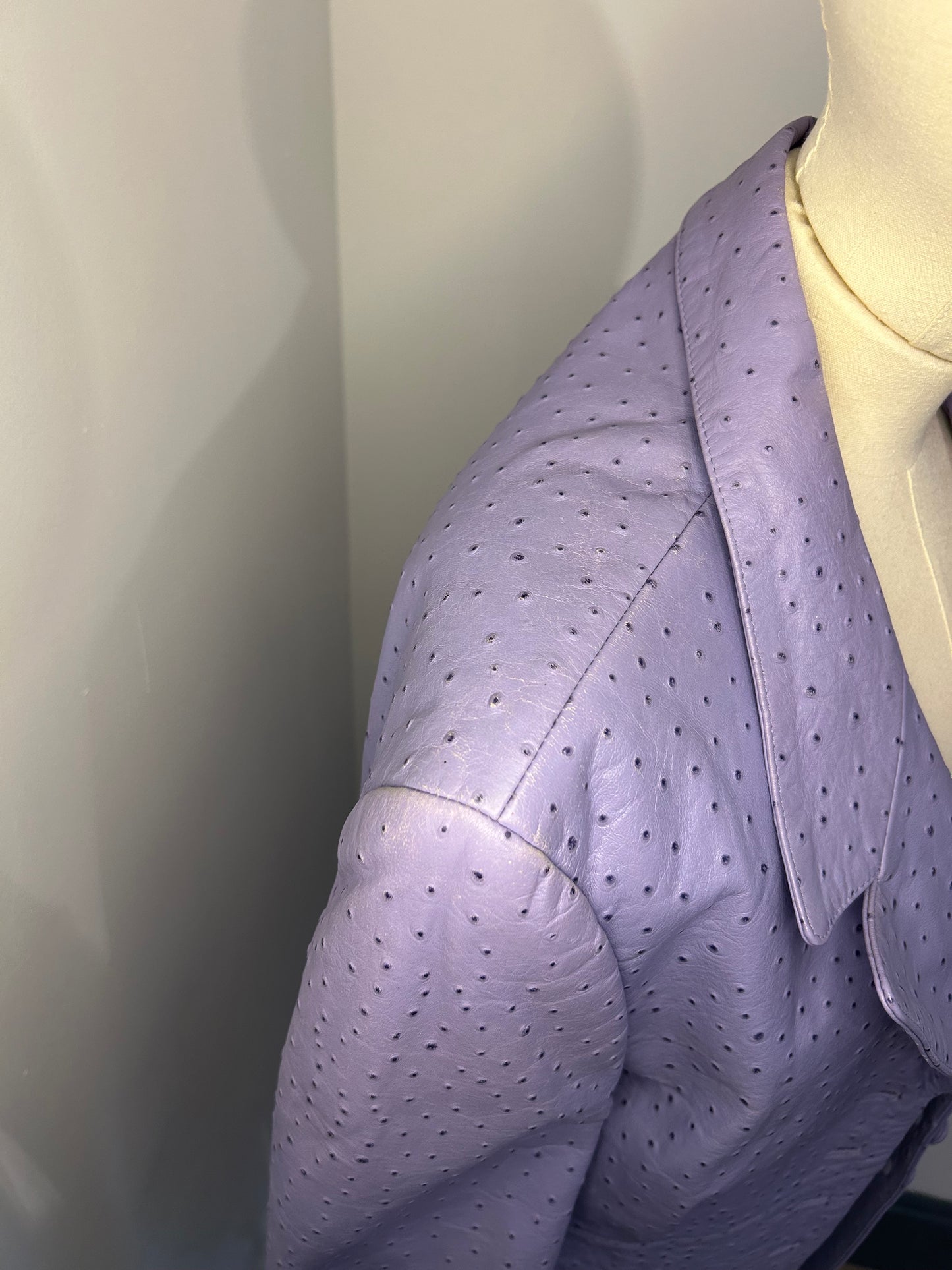 Escada Leather Blazer