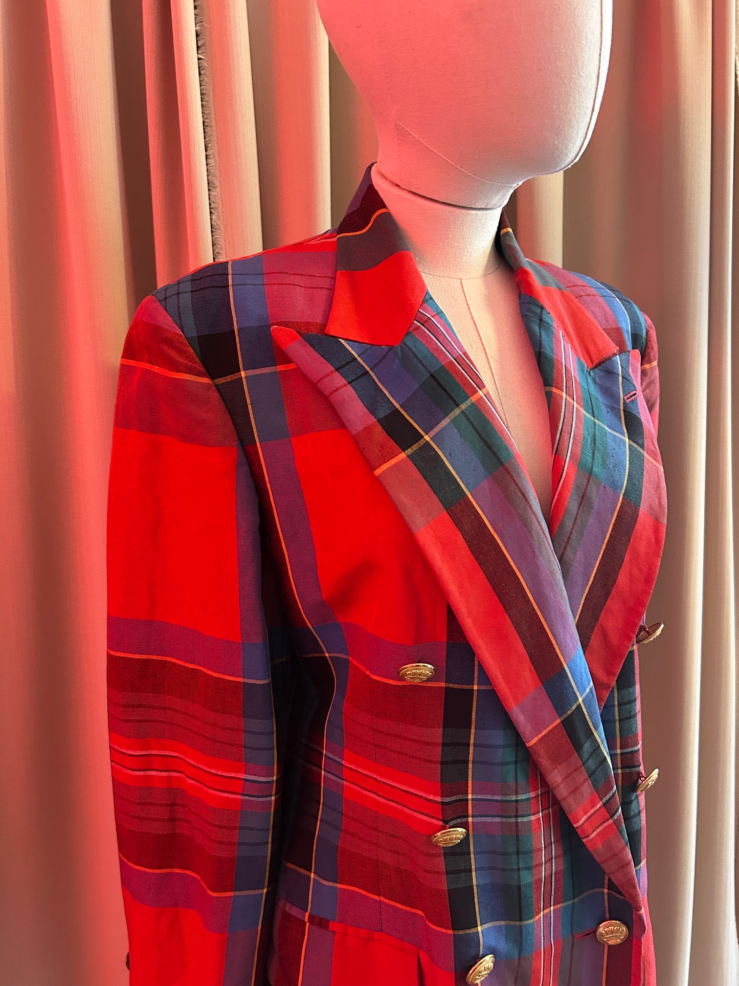 Ralph Lauren Tartan Blazer